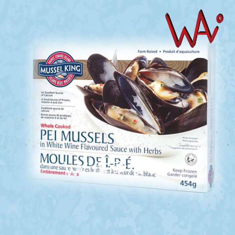 圖片 加拿大Mussel King藍青口(白酒香草)